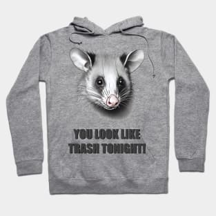 Opposum Love Trash more than anything possum love Hoodie